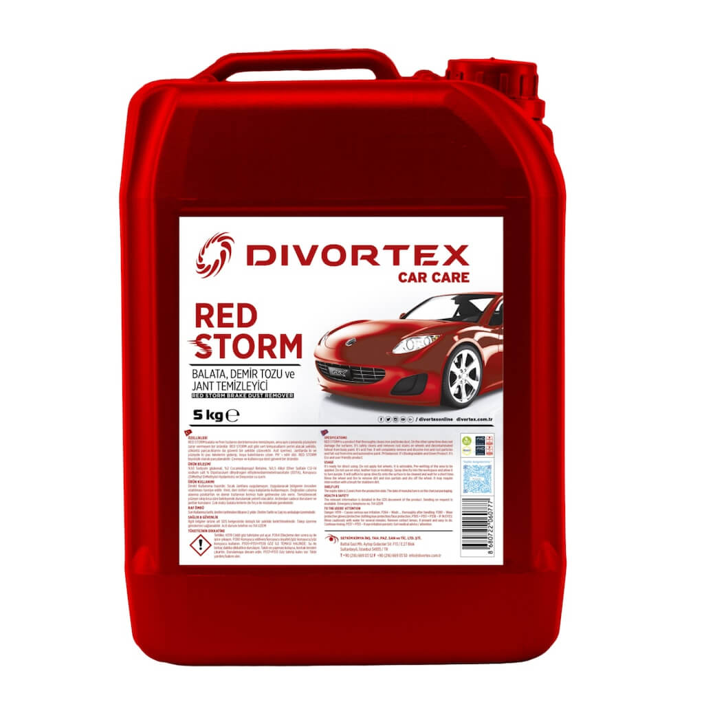 Divortex Divortex Red Storm Iron Remover 5 Kg – Autodynamics