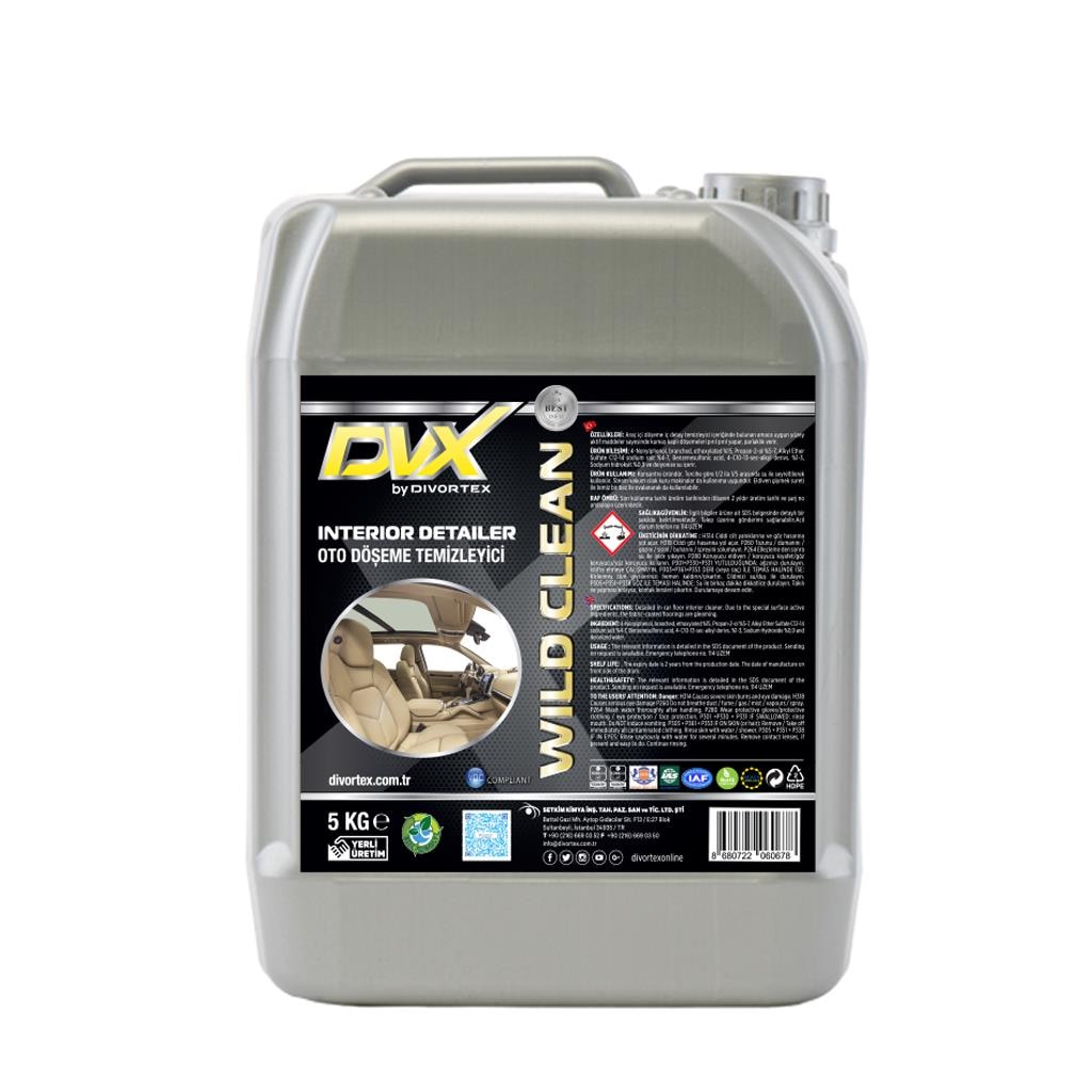 Divax Cleaner Divortex Wild Clean - General Detailing Cleaner ( Interior Cleaner ) 5 ...
